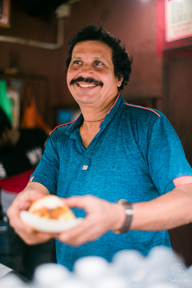 mumbai street food, ashoke vada pav stall